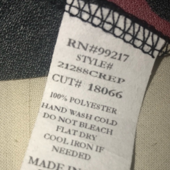 Wrap Dress Pattern Polyester - Picture 7 of 7